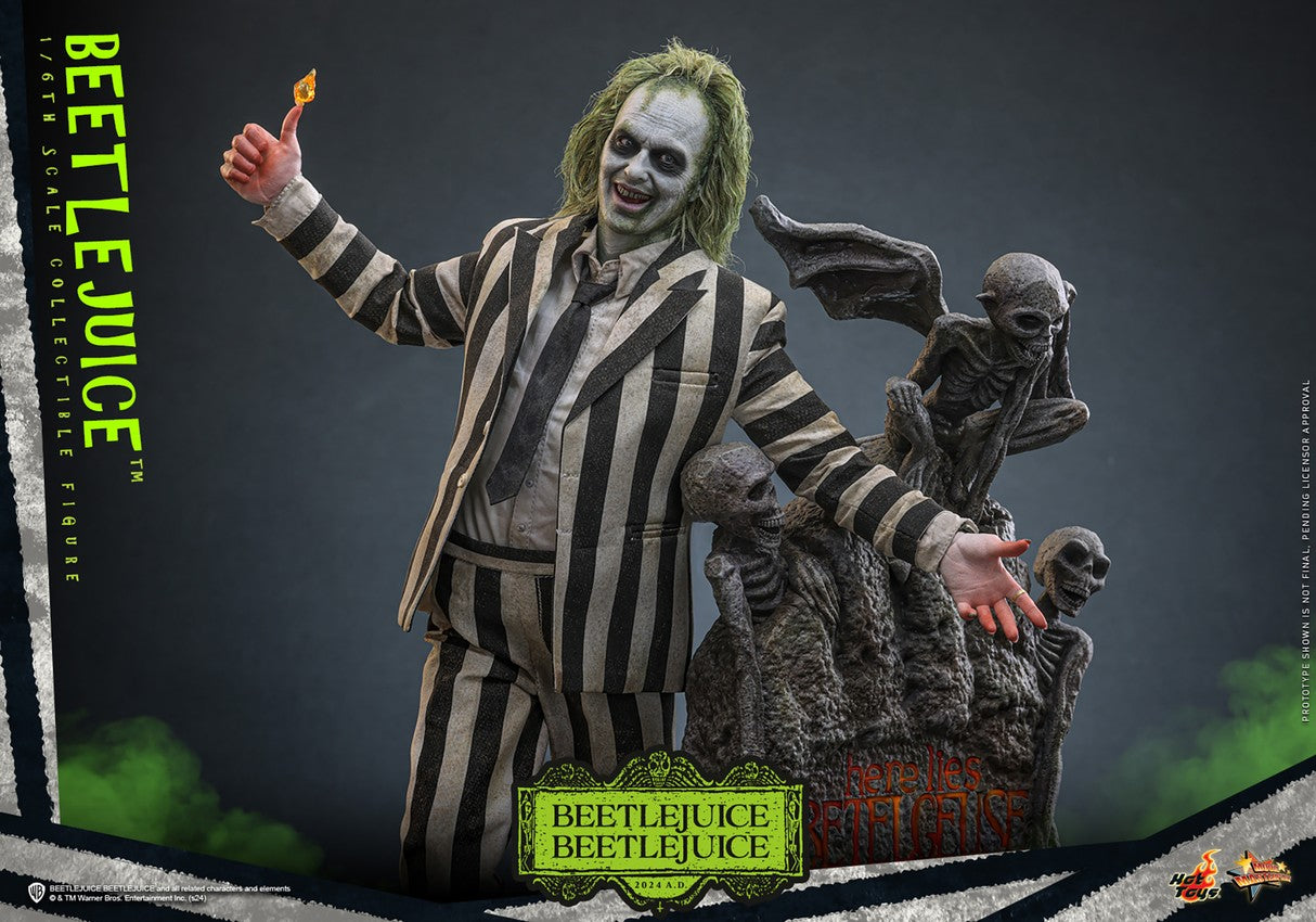 (Preorder) Hot Toys MMS767 Beetlejuice [Beetlejuice] 1/6 Scale Collectible Figure