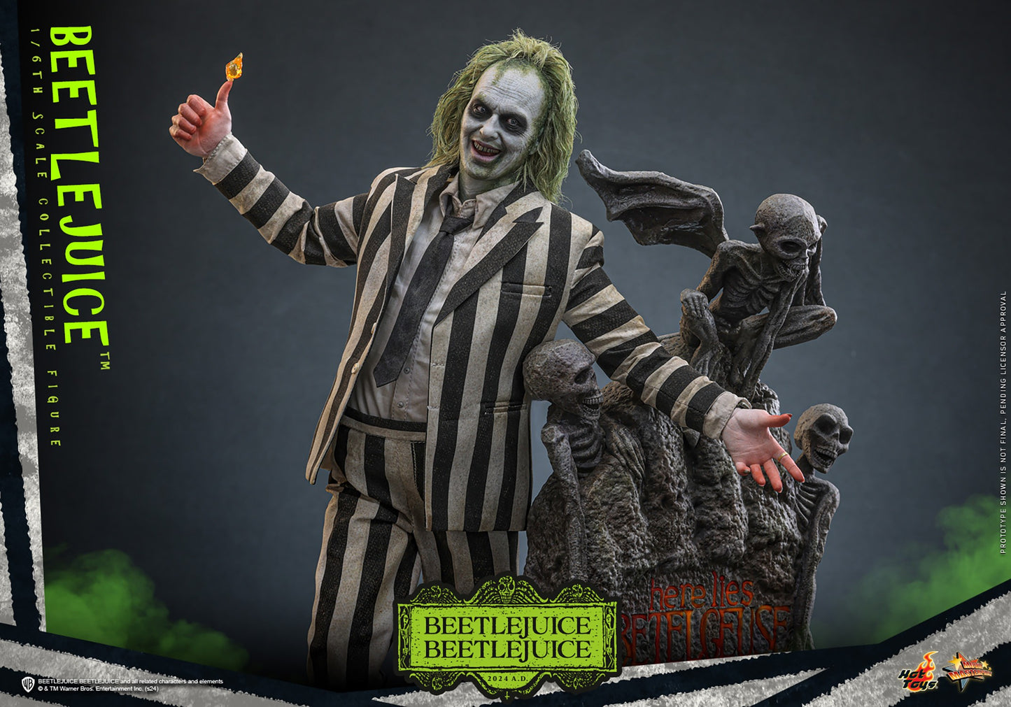 (Preorder) Hot Toys MMS767 Beetlejuice [Beetlejuice] 1/6 Scale Collectible Figure
