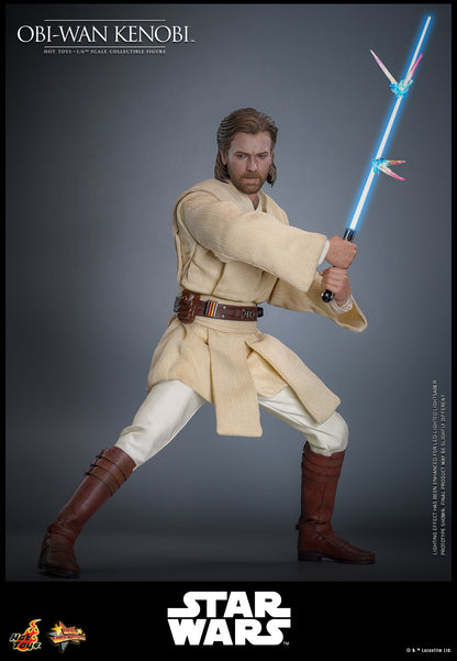 (Preorder) Hot Toys MMS808 Star Wars: Attack Of The Clones [Obi-Wan Kenobi] 1/6 Scale Collectible Figure
