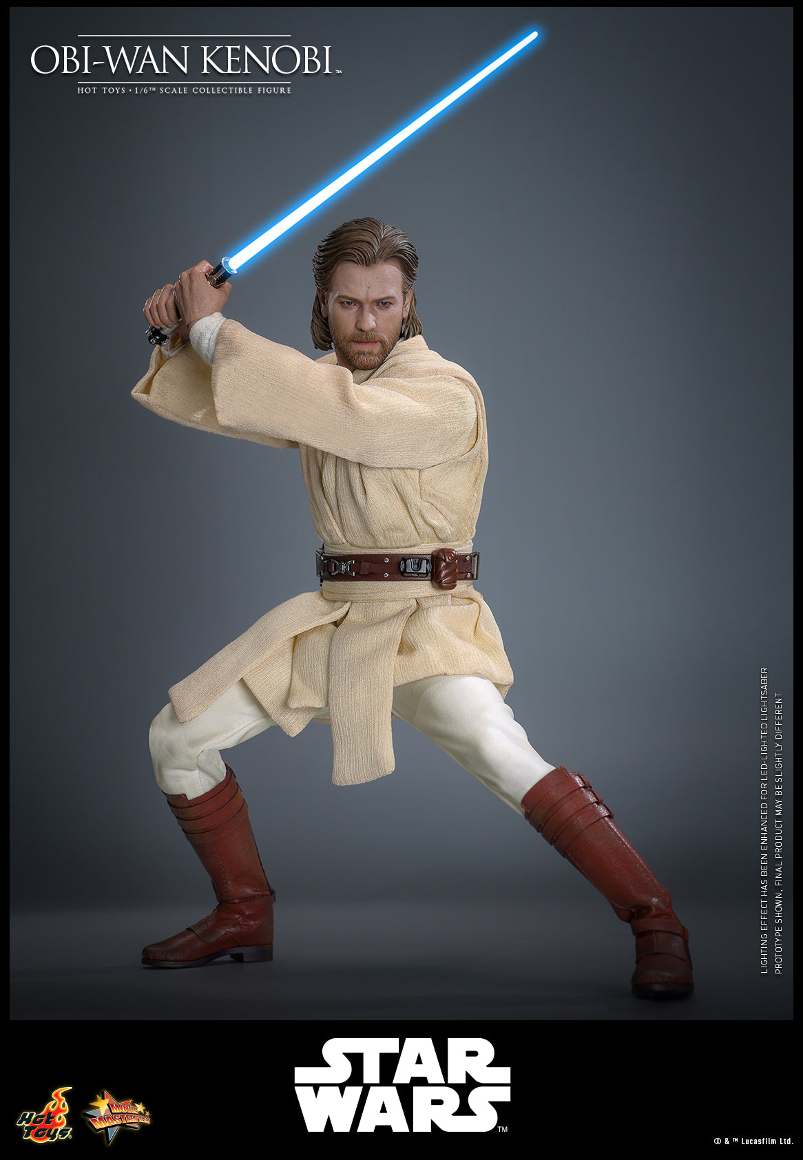 (Preorder) Hot Toys MMS808 Star Wars: Attack Of The Clones [Obi-Wan Kenobi] 1/6 Scale Collectible Figure
