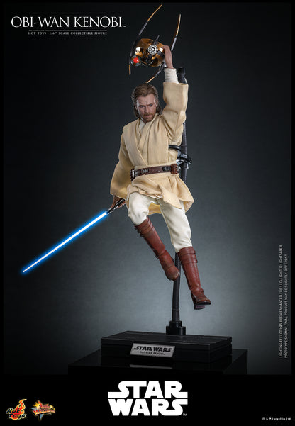 (Preorder) Hot Toys MMS808 Star Wars: Attack Of The Clones [Obi-Wan Kenobi] 1/6 Scale Collectible Figure