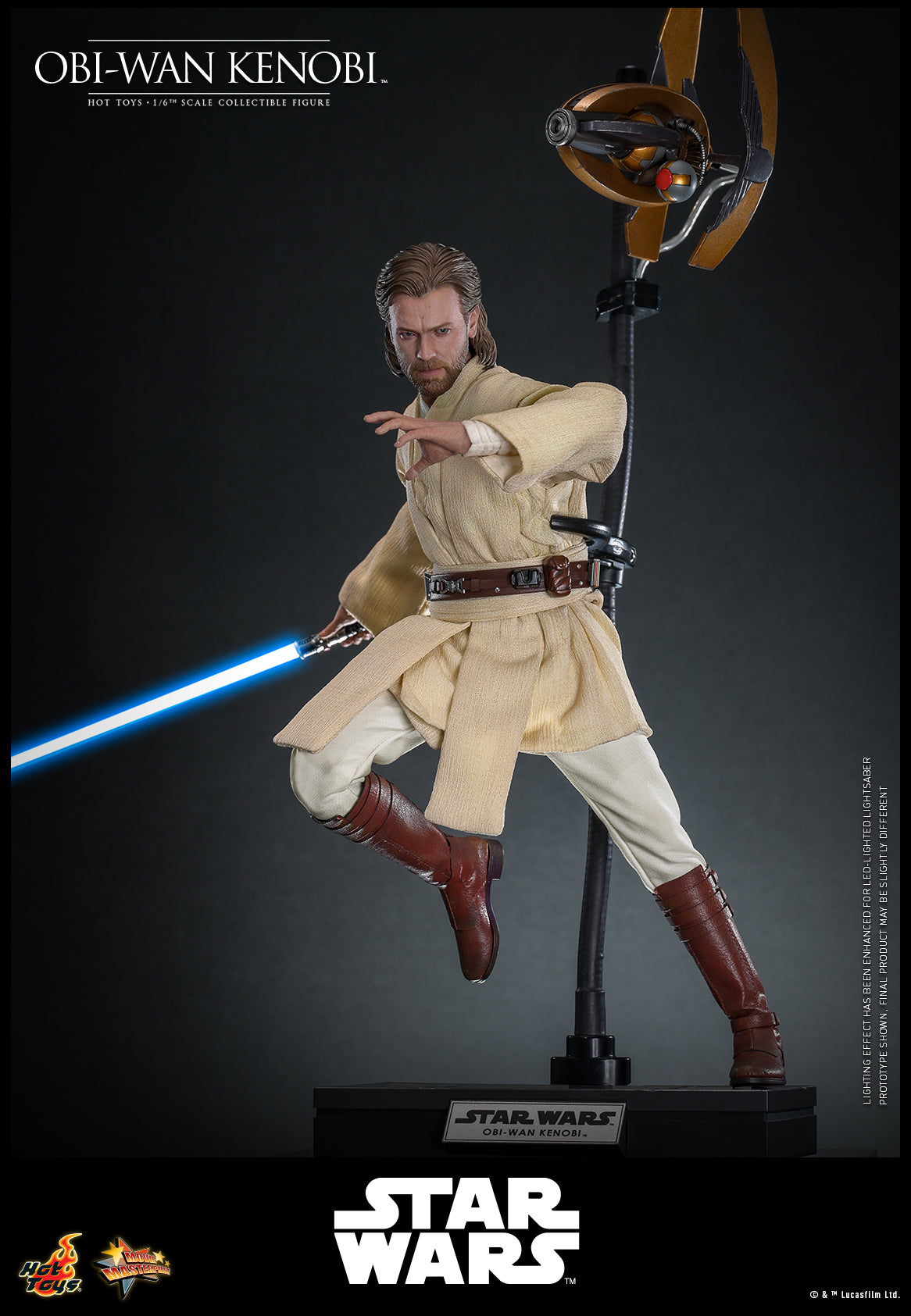 (Preorder) Hot Toys MMS808 Star Wars: Attack Of The Clones [Obi-Wan Kenobi] 1/6 Scale Collectible Figure