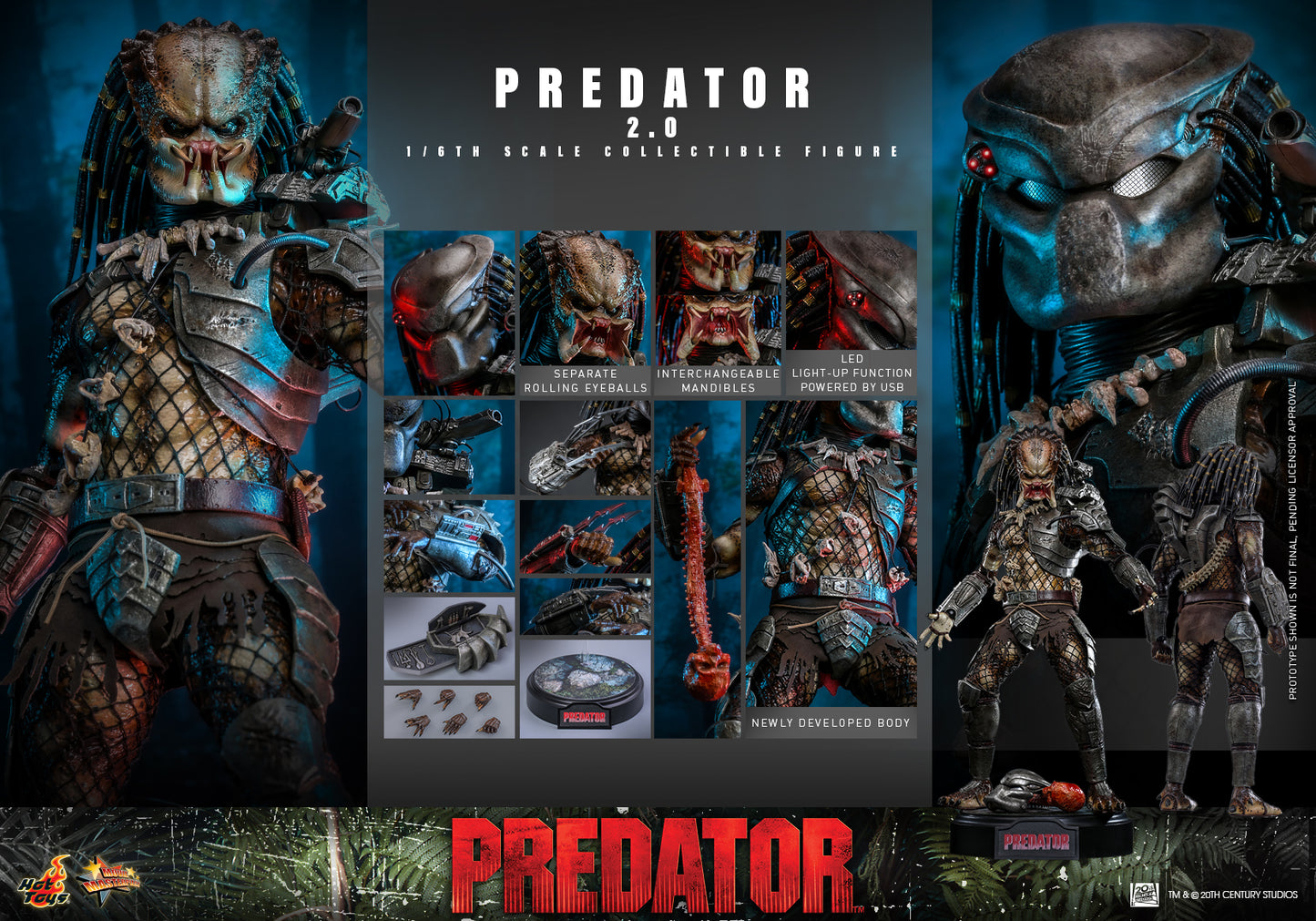 (Preorder) Hot Toys MMS816 [Predator (2.0)] 1/6 Scale Collectible Figure