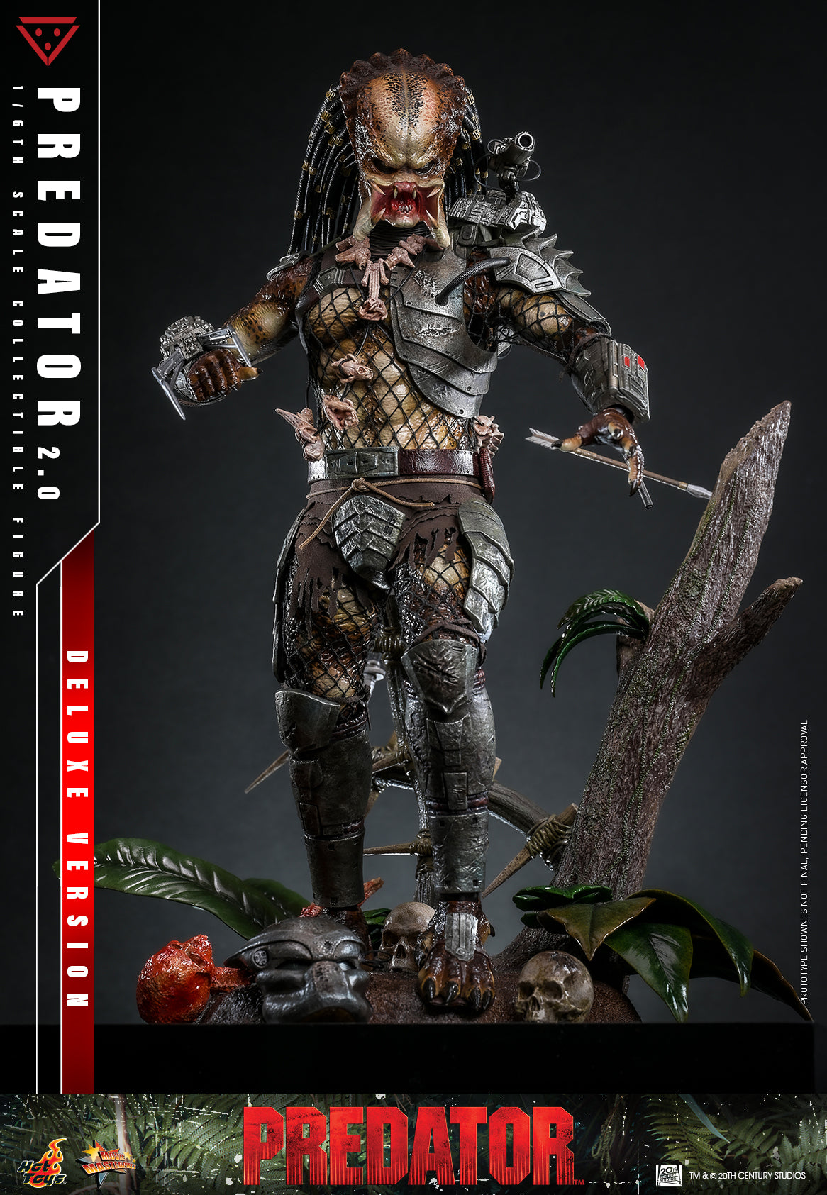(Preorder) Hot Toys MMS817 [Predator (2.0)] (Deluxe Version) 1/6 Scale Collectible Figure