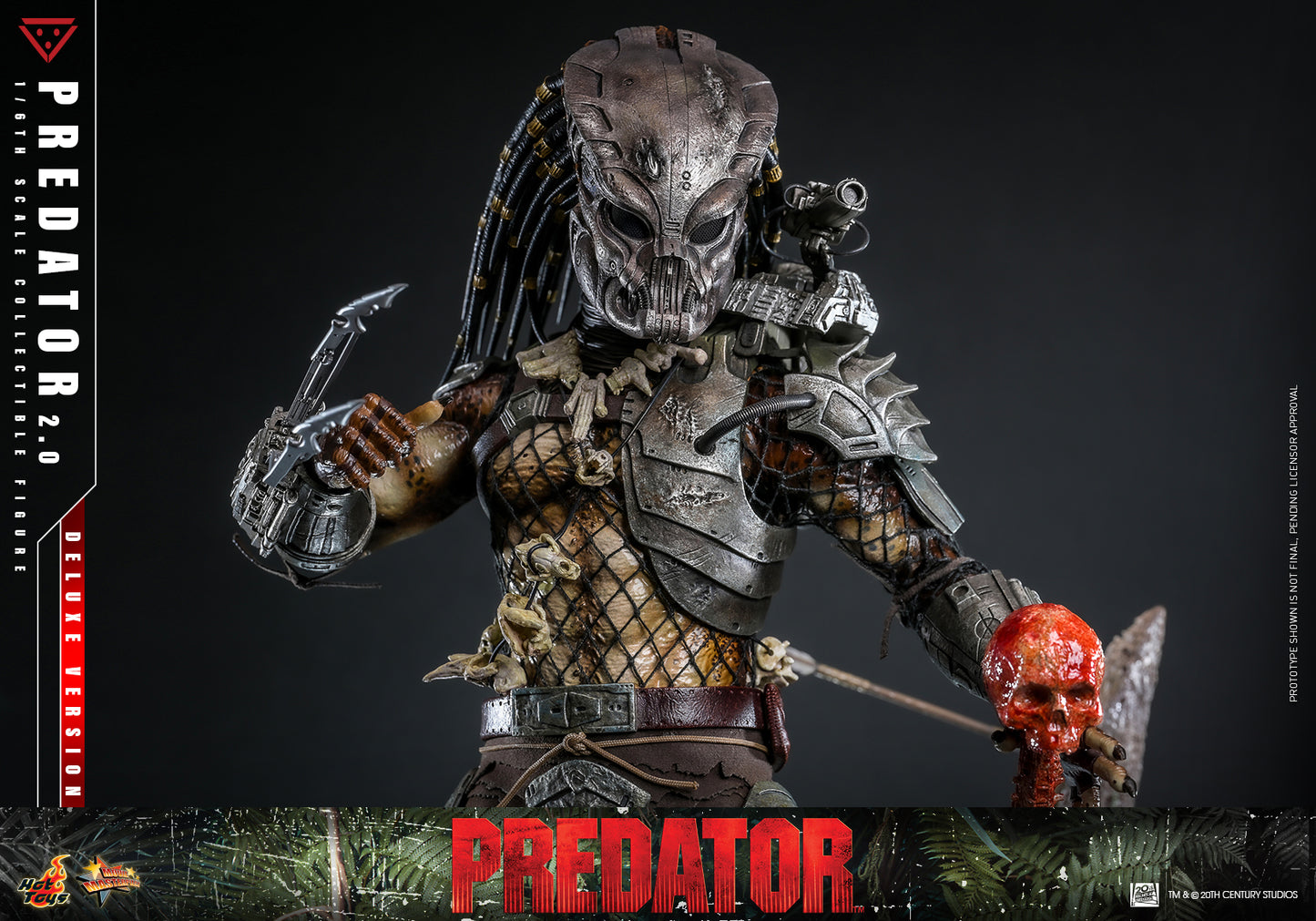 (Preorder) Hot Toys MMS817 [Predator (2.0)] (Deluxe Version) 1/6 Scale Collectible Figure