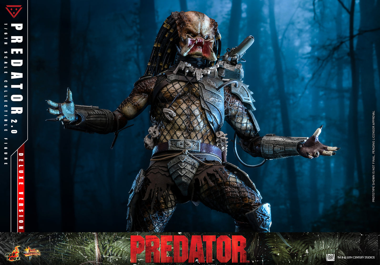 (Preorder) Hot Toys MMS817 [Predator (2.0)] (Deluxe Version) 1/6 Scale Collectible Figure