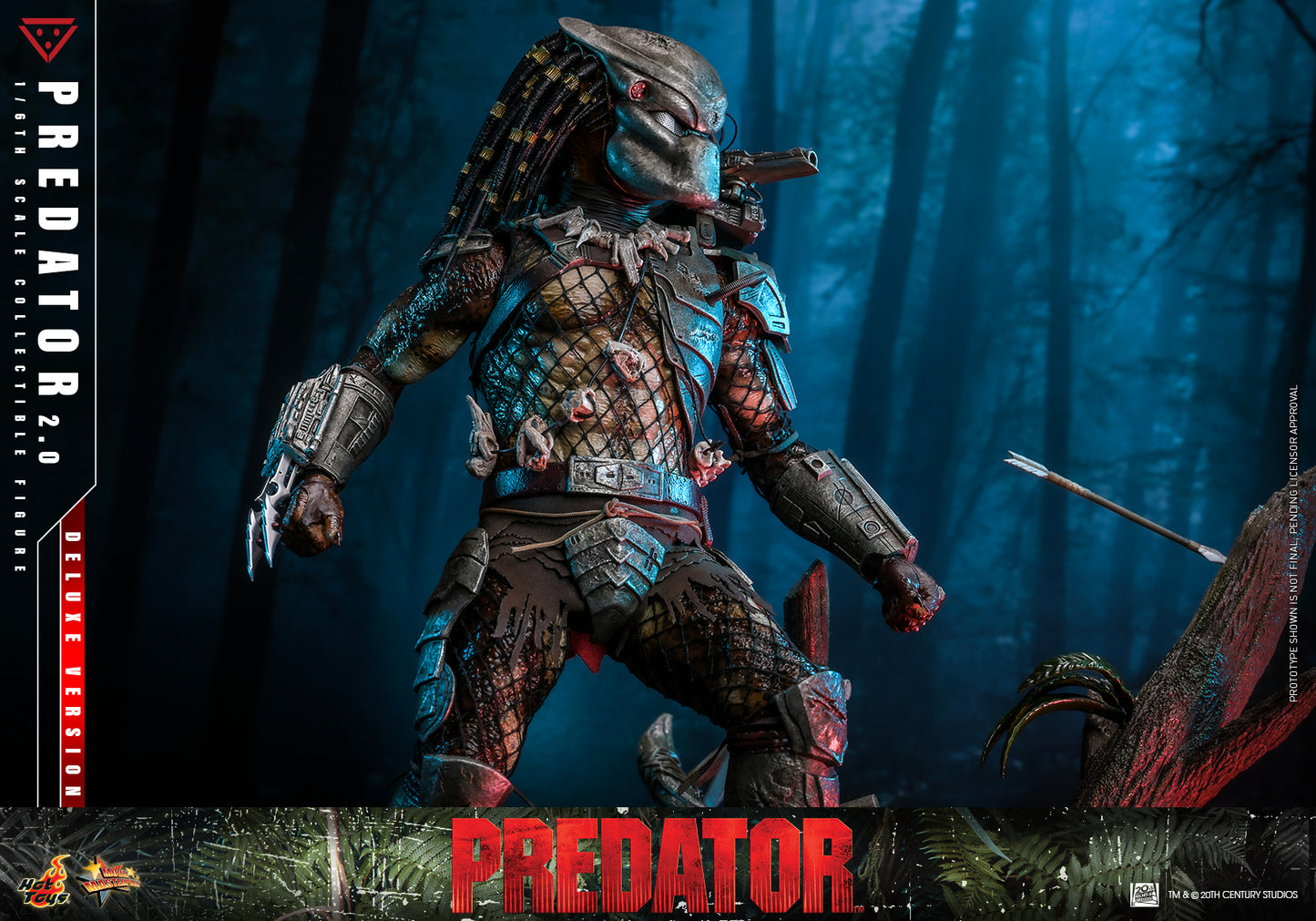 (Preorder) Hot Toys MMS817 [Predator (2.0)] (Deluxe Version) 1/6 Scale Collectible Figure