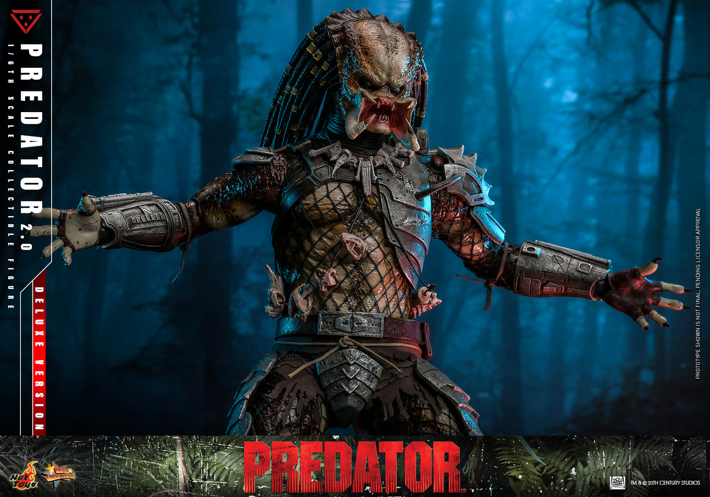 (Preorder) Hot Toys MMS817 [Predator (2.0)] (Deluxe Version) 1/6 Scale Collectible Figure