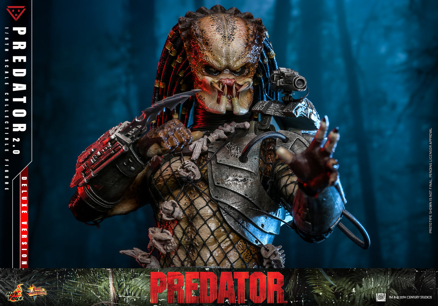 (Preorder) Hot Toys MMS817 [Predator (2.0)] (Deluxe Version) 1/6 Scale Collectible Figure