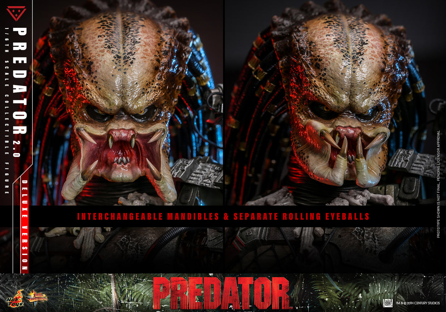 (Preorder) Hot Toys MMS817 [Predator (2.0)] (Deluxe Version) 1/6 Scale Collectible Figure