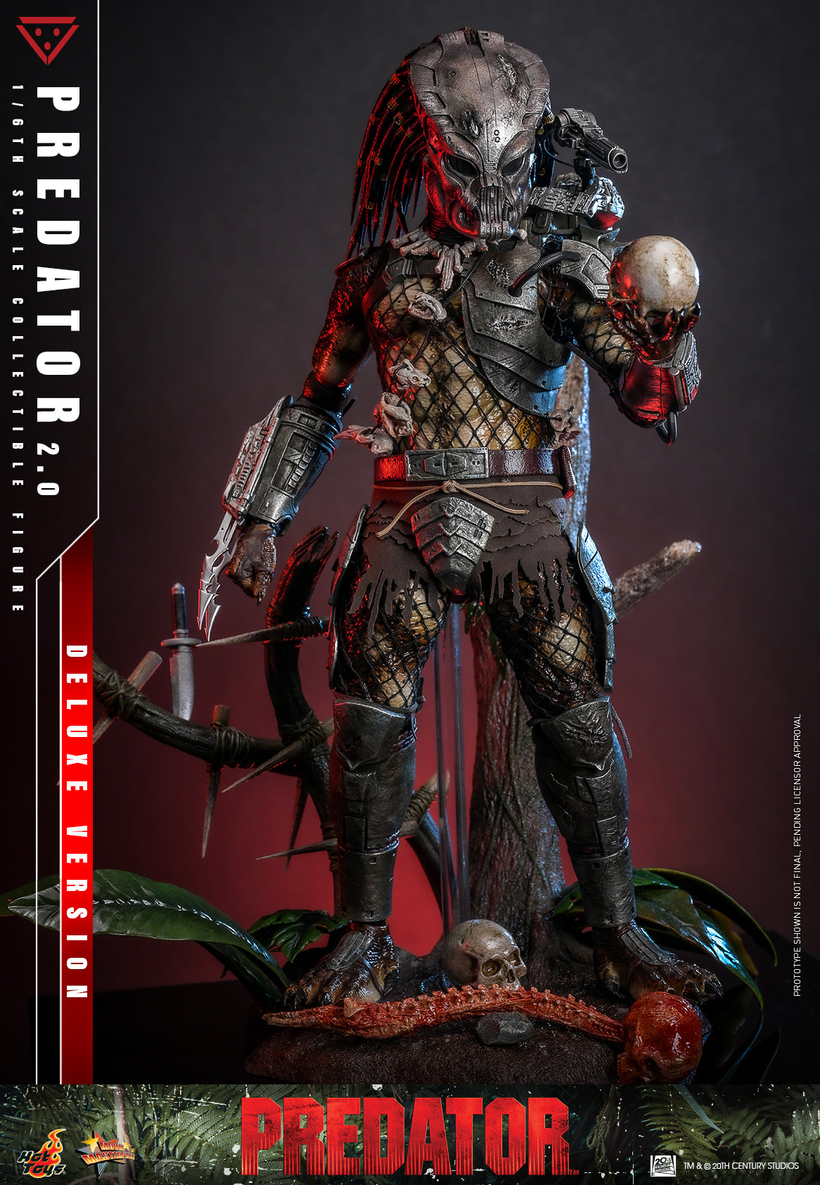 (Preorder) Hot Toys MMS817 [Predator (2.0)] (Deluxe Version) 1/6 Scale Collectible Figure
