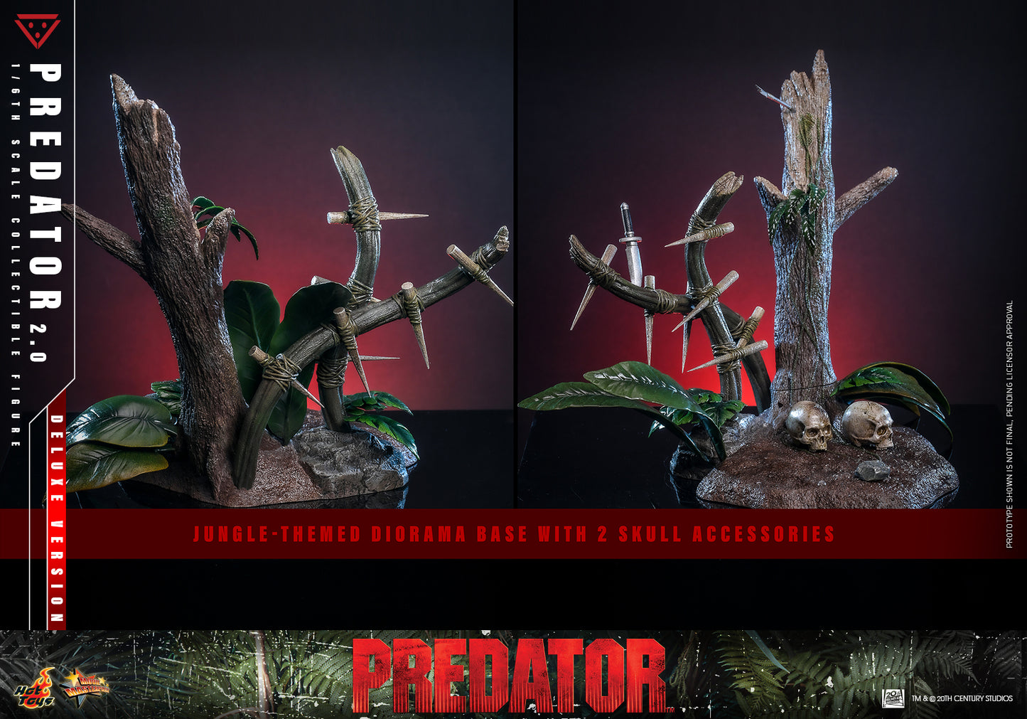 (Preorder) Hot Toys MMS817 [Predator (2.0)] (Deluxe Version) 1/6 Scale Collectible Figure