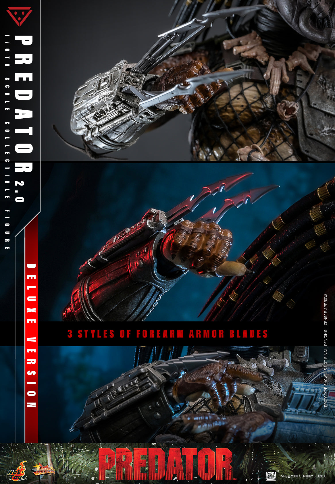 (Preorder) Hot Toys MMS817 [Predator (2.0)] (Deluxe Version) 1/6 Scale Collectible Figure