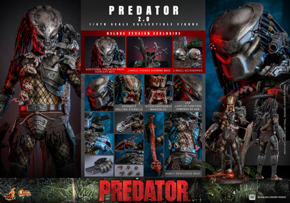 (Preorder) Hot Toys MMS817 [Predator (2.0)] (Deluxe Version) 1/6 Scale Collectible Figure