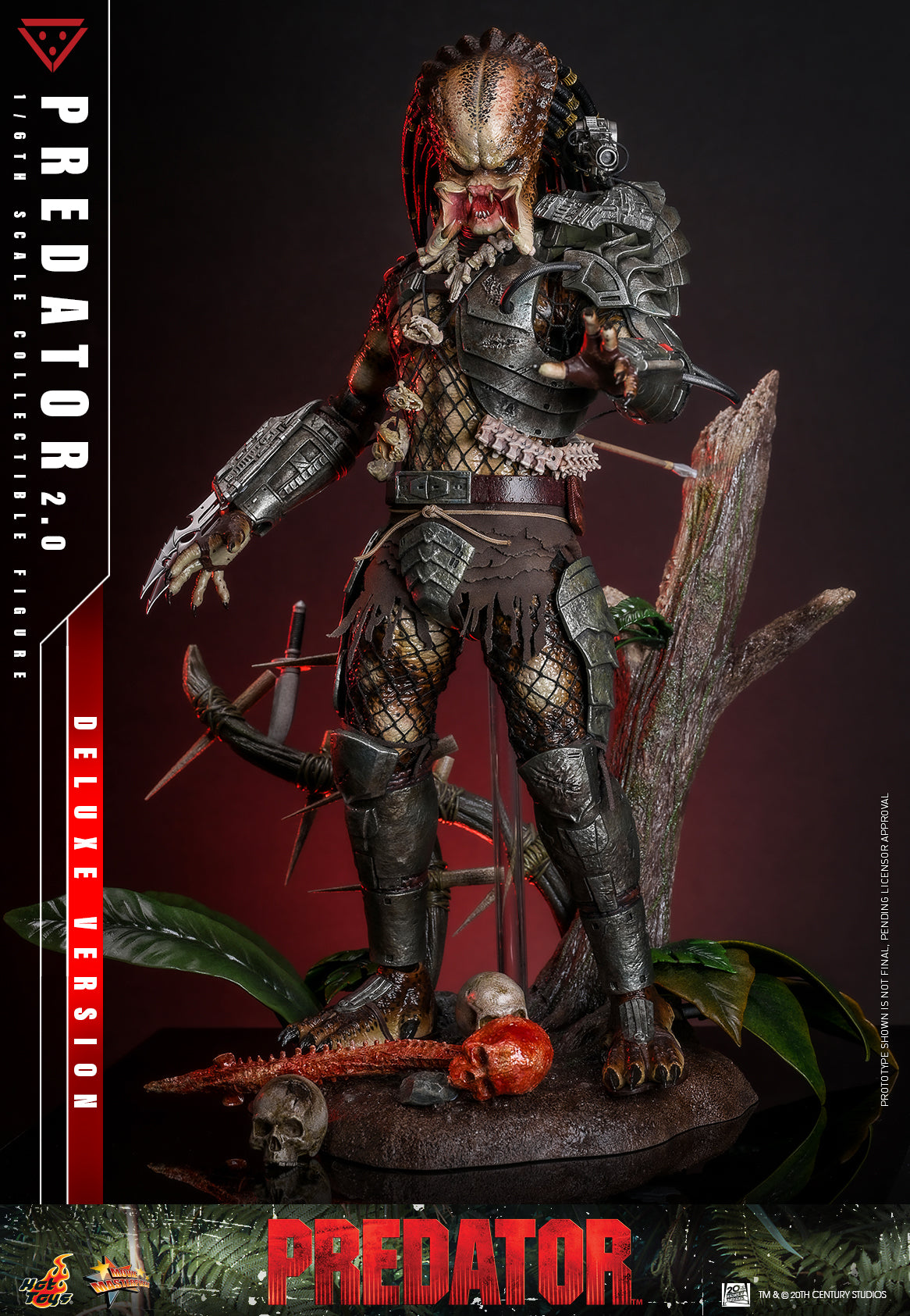 (Preorder) Hot Toys MMS817 [Predator (2.0)] (Deluxe Version) 1/6 Scale Collectible Figure