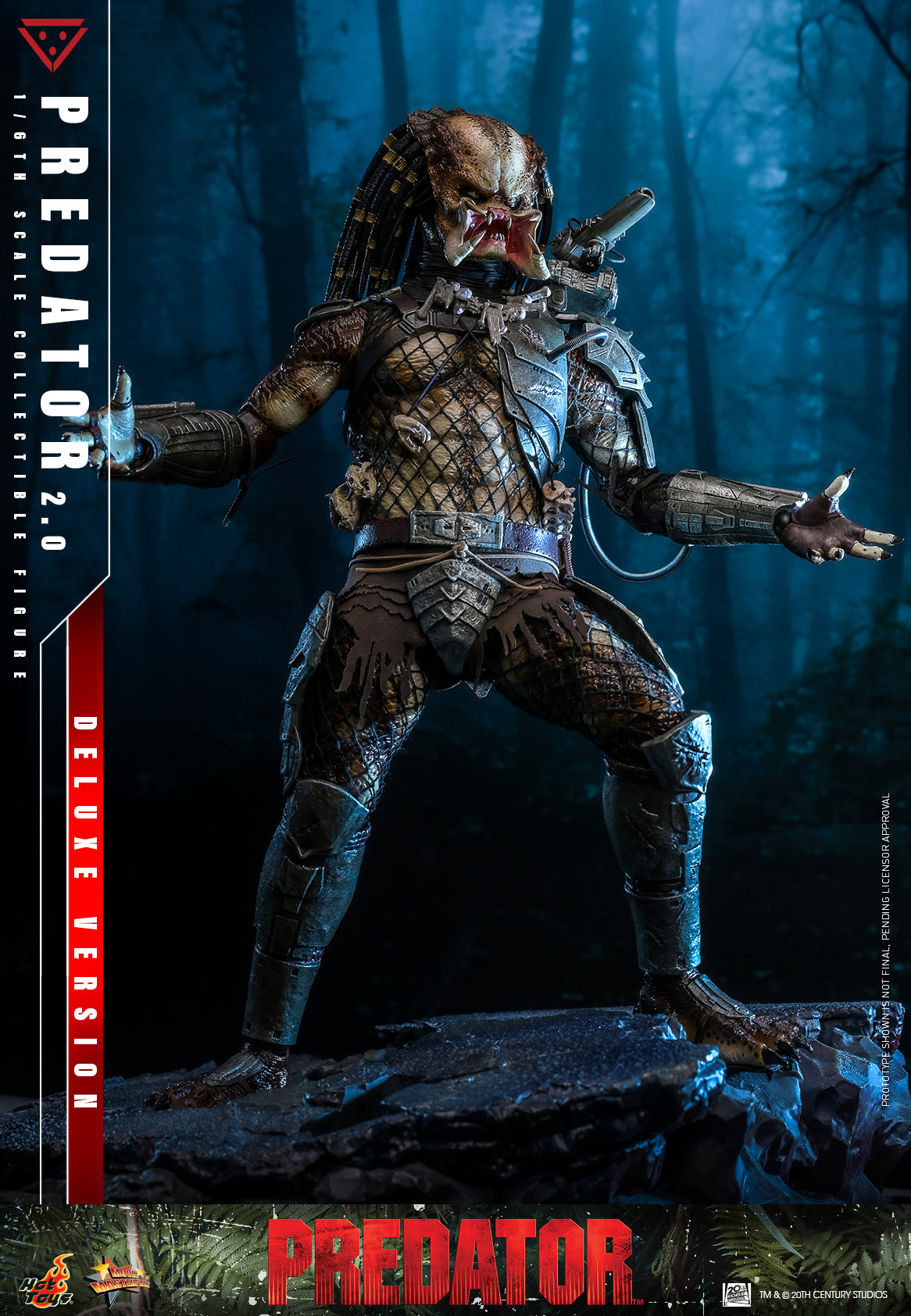 (Preorder) Hot Toys MMS817 [Predator (2.0)] (Deluxe Version) 1/6 Scale Collectible Figure