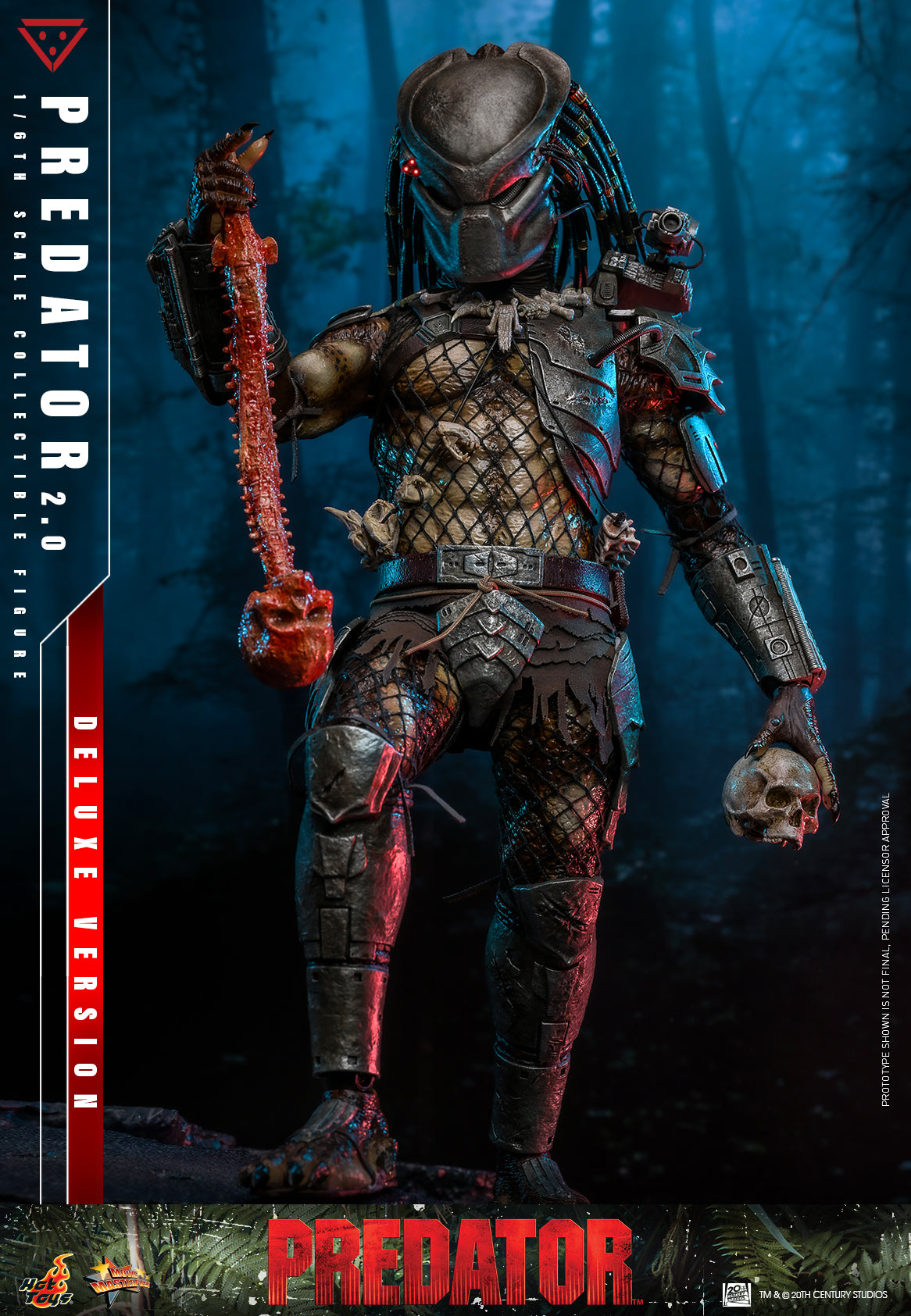 (Preorder) Hot Toys MMS817 [Predator (2.0)] (Deluxe Version) 1/6 Scale Collectible Figure