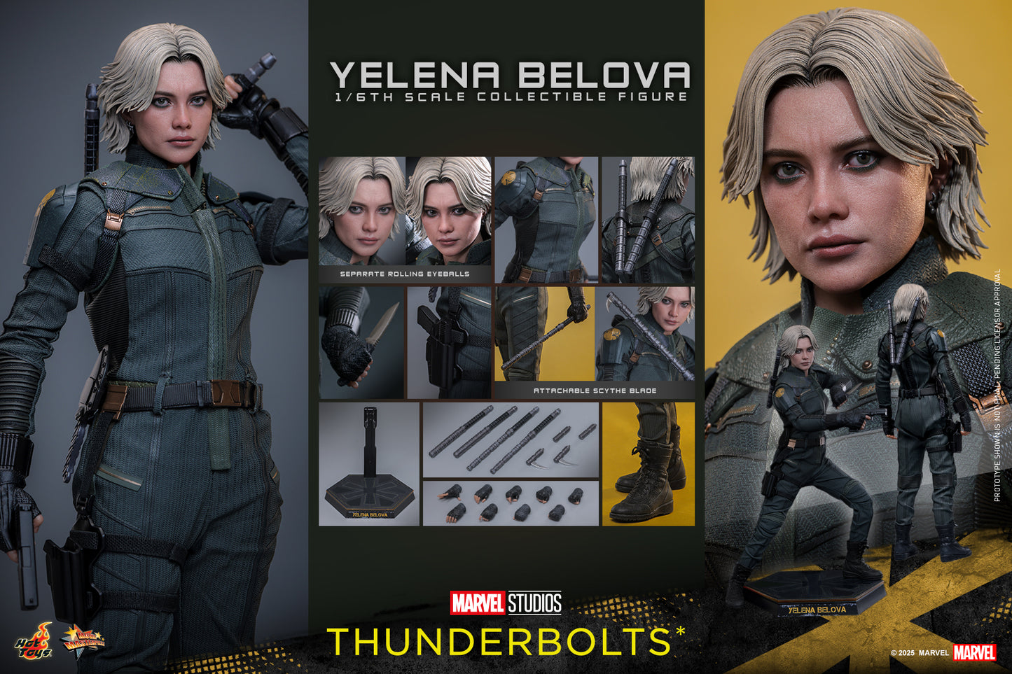 (Preorder) Hot Toys MMS818 Thunderbolts [Yelena] 1/6 Scale Collectible Figure
