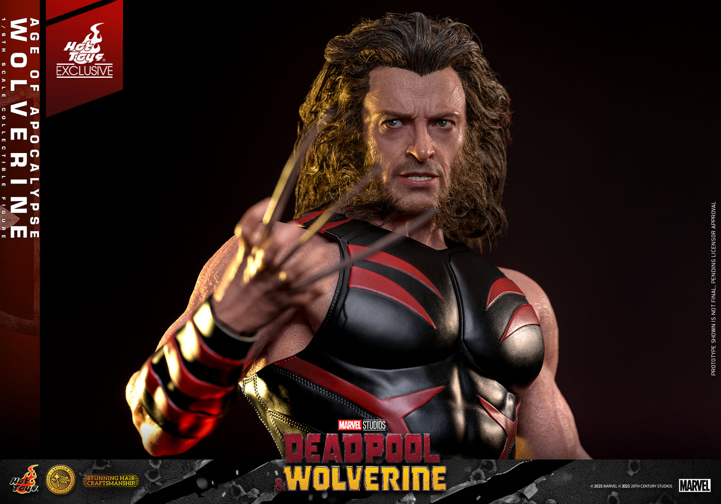 (Preorder) Hot Toys MMS819AE Deadpool & Wolverine [Age of Apocalypse Wolverine] (Artisan Edition) 1/6 Scale Collectible Figure