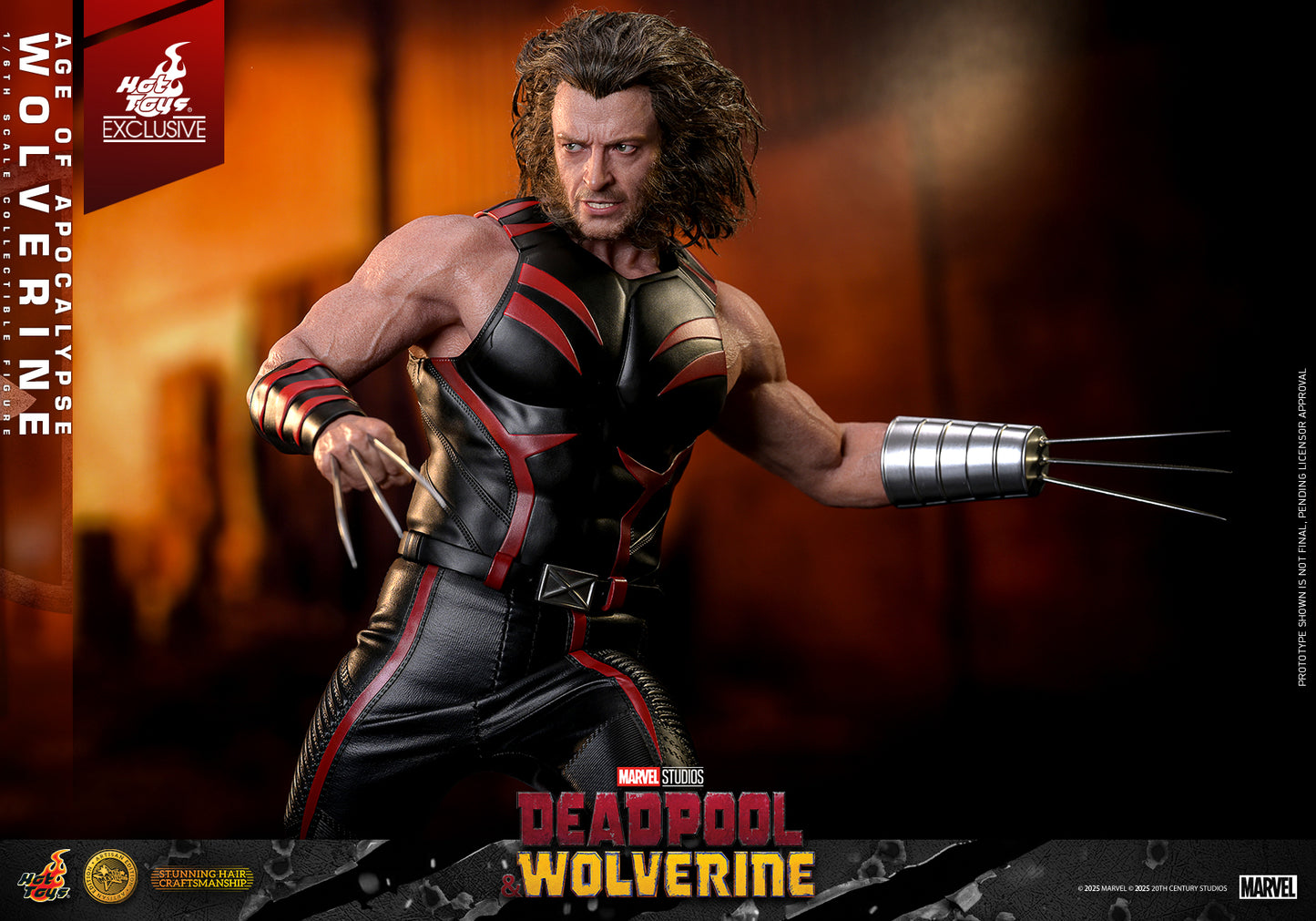 (Preorder) Hot Toys MMS819AE Deadpool & Wolverine [Age of Apocalypse Wolverine] (Artisan Edition) 1/6 Scale Collectible Figure