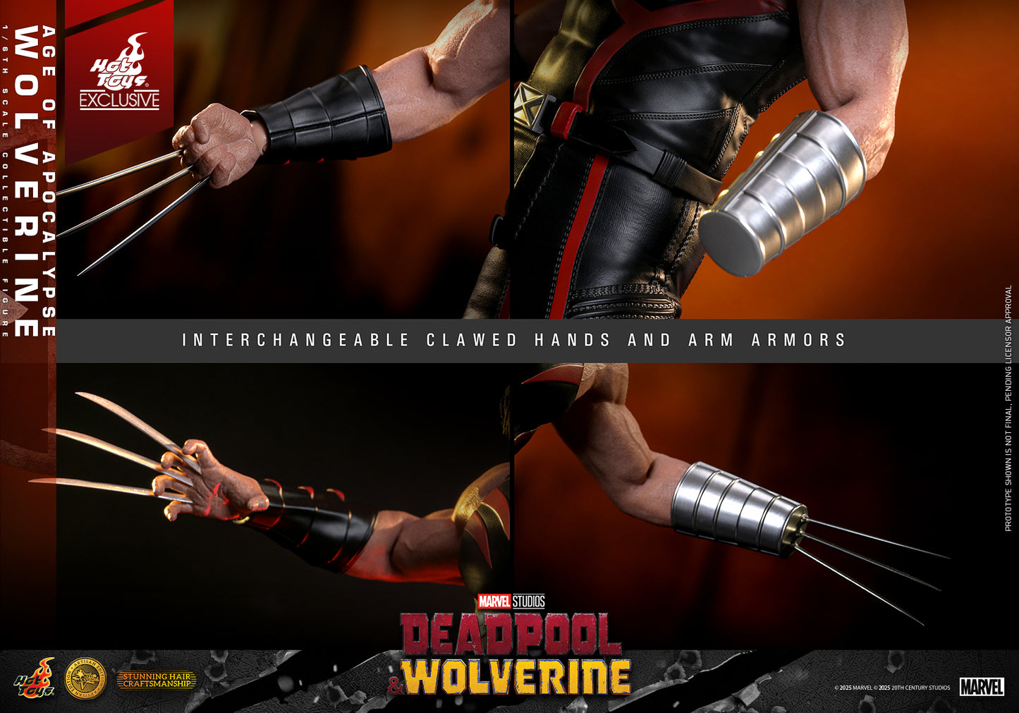 (Preorder) Hot Toys MMS819AE Deadpool & Wolverine [Age of Apocalypse Wolverine] (Artisan Edition) 1/6 Scale Collectible Figure