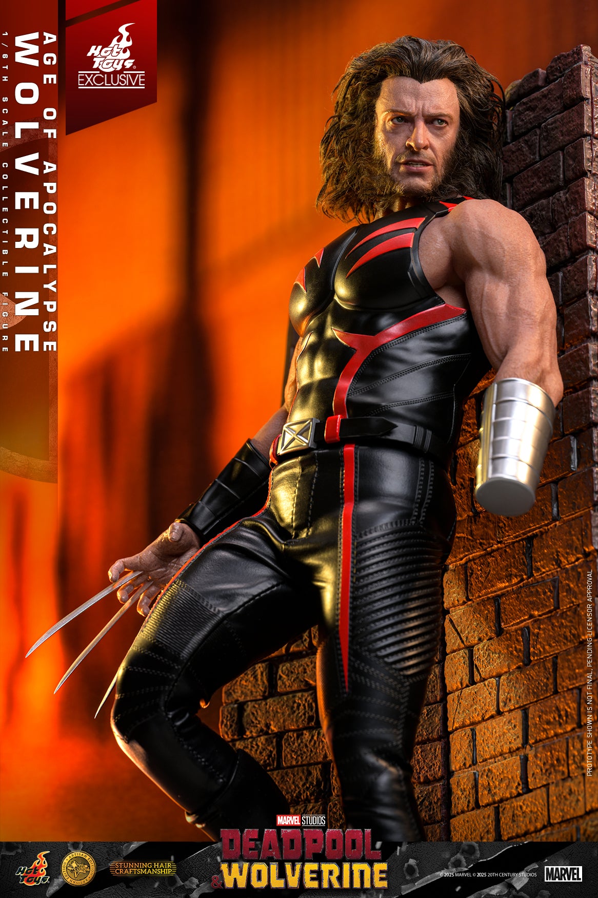 (Preorder) Hot Toys MMS819AE Deadpool & Wolverine [Age of Apocalypse Wolverine] (Artisan Edition) 1/6 Scale Collectible Figure