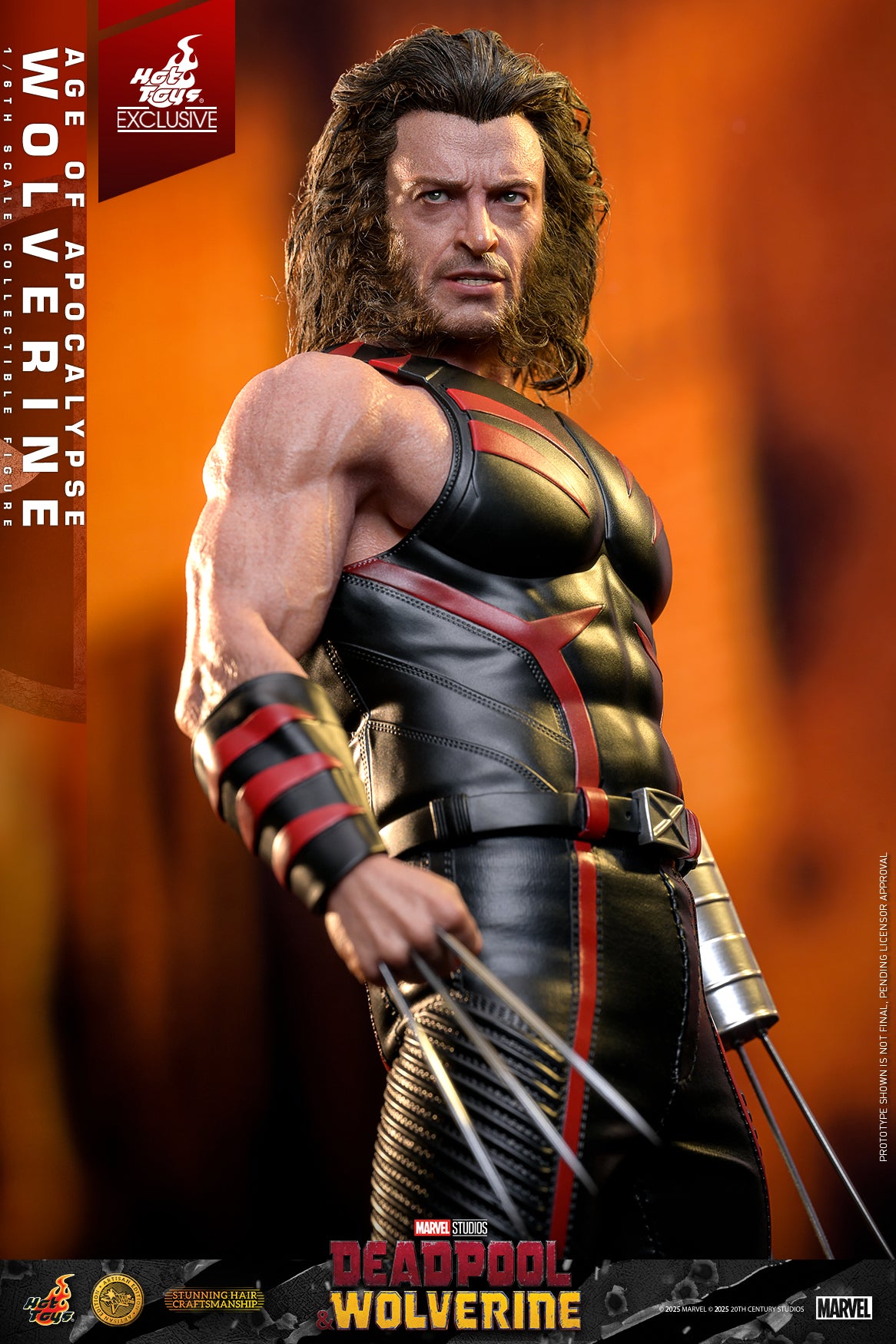 (Preorder) Hot Toys MMS819AE Deadpool & Wolverine [Age of Apocalypse Wolverine] (Artisan Edition) 1/6 Scale Collectible Figure