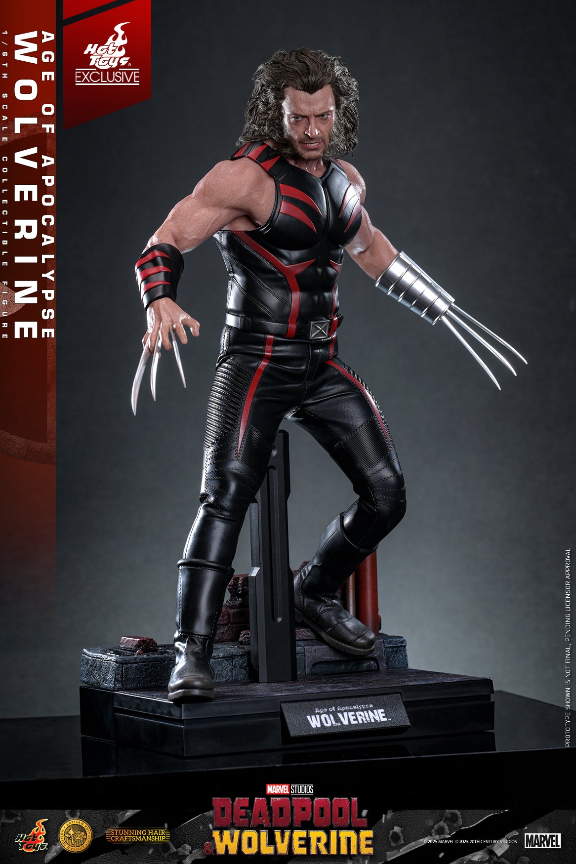 (Preorder) Hot Toys MMS819AE Deadpool & Wolverine [Age of Apocalypse Wolverine] (Artisan Edition) 1/6 Scale Collectible Figure