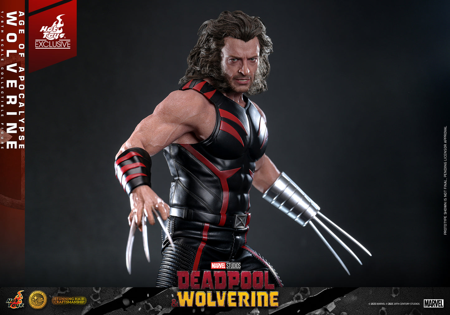 (Preorder) Hot Toys MMS819AE Deadpool & Wolverine [Age of Apocalypse Wolverine] (Artisan Edition) 1/6 Scale Collectible Figure