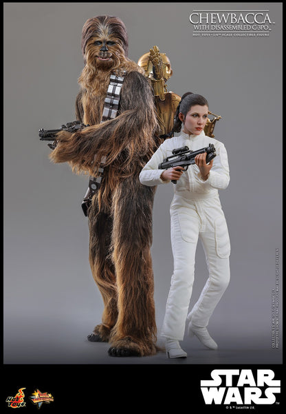 (Preorder) Hot Toys MMS766 Star Wars: Episode V The Empire Strikes Back [Chewbacca with Disassembled C3PO] 1/6 Scale Collectible Figure