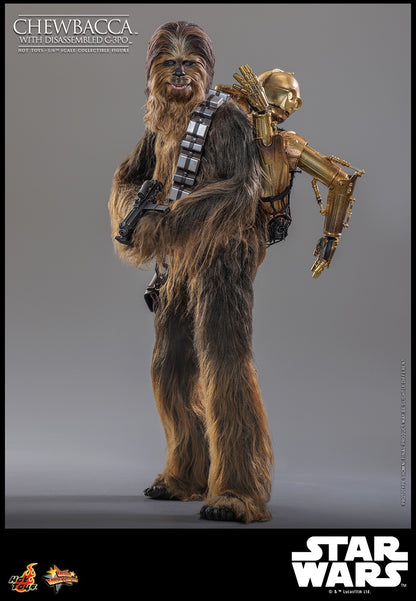(Preorder) Hot Toys MMS766 Star Wars: Episode V The Empire Strikes Back [Chewbacca with Disassembled C3PO] 1/6 Scale Collectible Figure