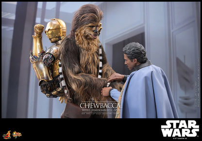 (Preorder) Hot Toys MMS766 Star Wars: Episode V The Empire Strikes Back [Chewbacca with Disassembled C3PO] 1/6 Scale Collectible Figure