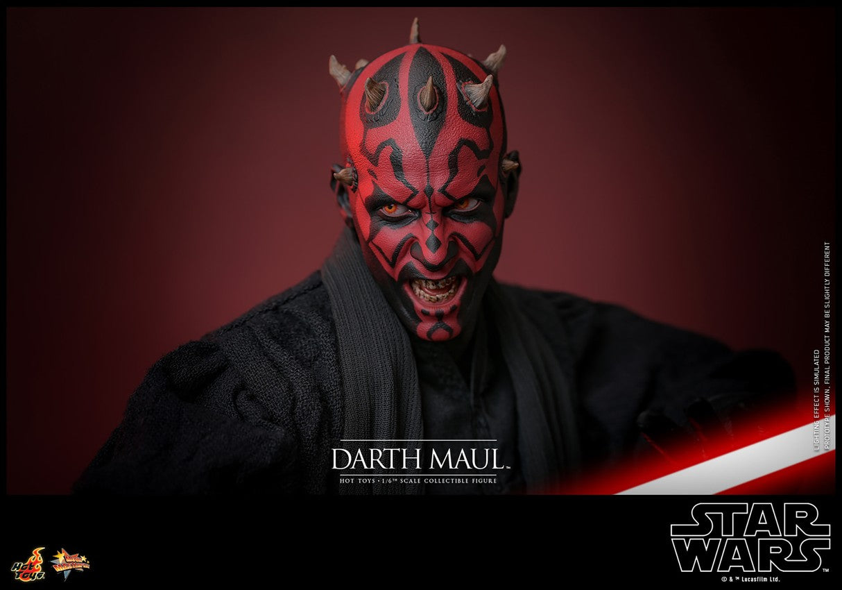 Hot Toys MMS749B Star Wars Episode I [The Phantom Menace Darth Maul with Sith Speeder] 1/6th Scale Collectible Set (Exclusive Edition)