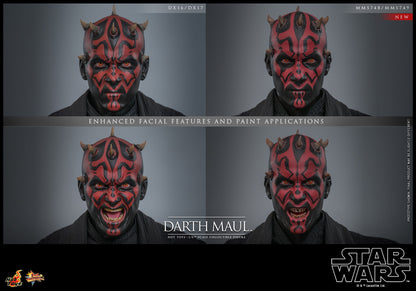 Hot Toys MMS749B Star Wars Episode I [The Phantom Menace Darth Maul with Sith Speeder] 1/6th Scale Collectible Set (Exclusive Edition)