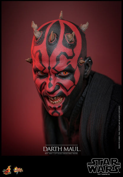 Hot Toys MMS749B Star Wars Episode I [The Phantom Menace Darth Maul with Sith Speeder] 1/6th Scale Collectible Set (Exclusive Edition)