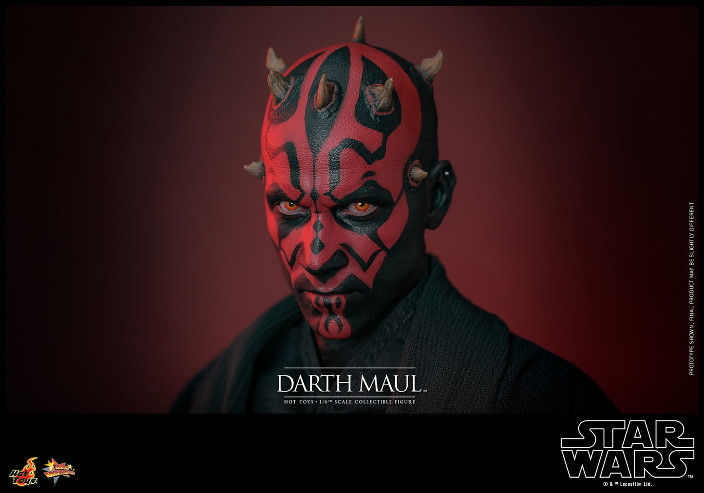 Hot Toys MMS749B Star Wars Episode I [The Phantom Menace Darth Maul with Sith Speeder] 1/6th Scale Collectible Set (Exclusive Edition)