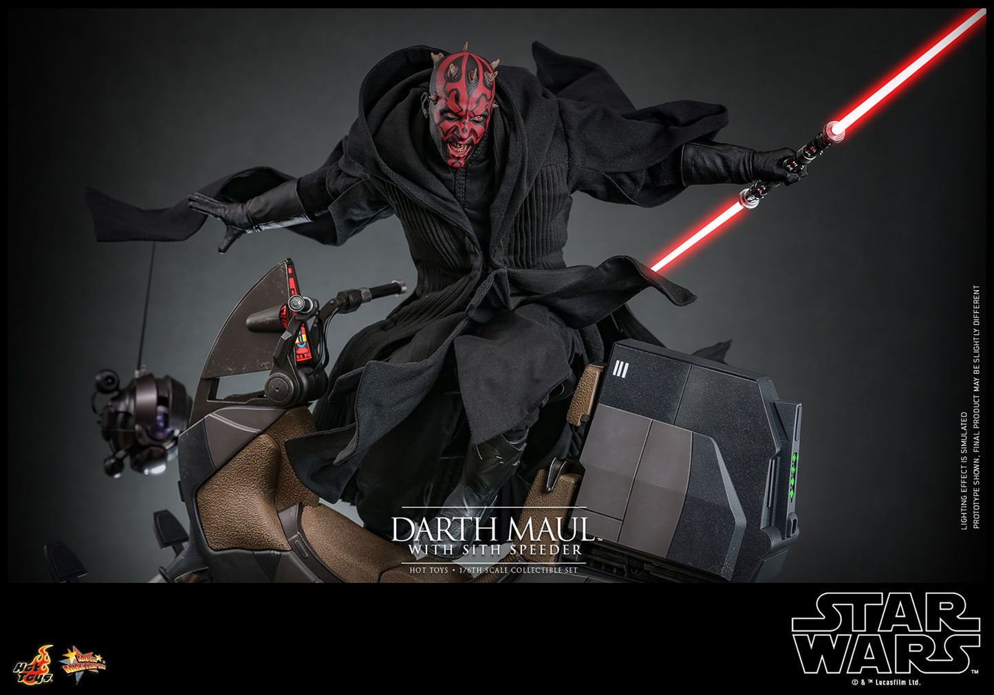 Hot Toys MMS748B Star Wars Episode I [The Phantom Menace Darth Maul] 1/6th Scale Collectible Figure (Exclusive Edition)