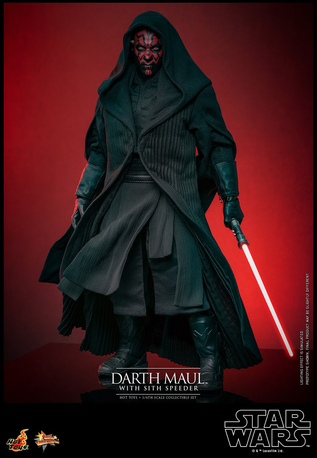 Hot Toys MMS748B Star Wars Episode I [The Phantom Menace Darth Maul] 1/6th Scale Collectible Figure (Exclusive Edition)