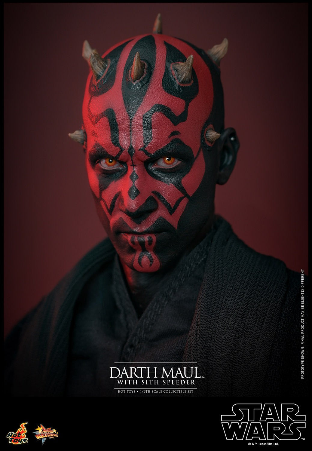 Hot Toys MMS748B Star Wars Episode I [The Phantom Menace Darth Maul] 1/6th Scale Collectible Figure (Exclusive Edition)