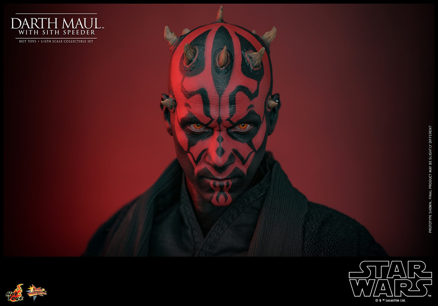 Hot Toys MMS748B Star Wars Episode I [The Phantom Menace Darth Maul] 1/6th Scale Collectible Figure (Exclusive Edition)