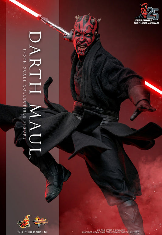 Hot Toys - MMS749 The Phantom Menace  - Darth Maul with Sith Speeder Set Exclusive Edition - 1/6 Scale Collectible Figure