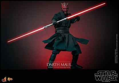 Hot Toys - MMS749 The Phantom Menace  - Darth Maul with Sith Speeder Set Exclusive Edition - 1/6 Scale Collectible Figure