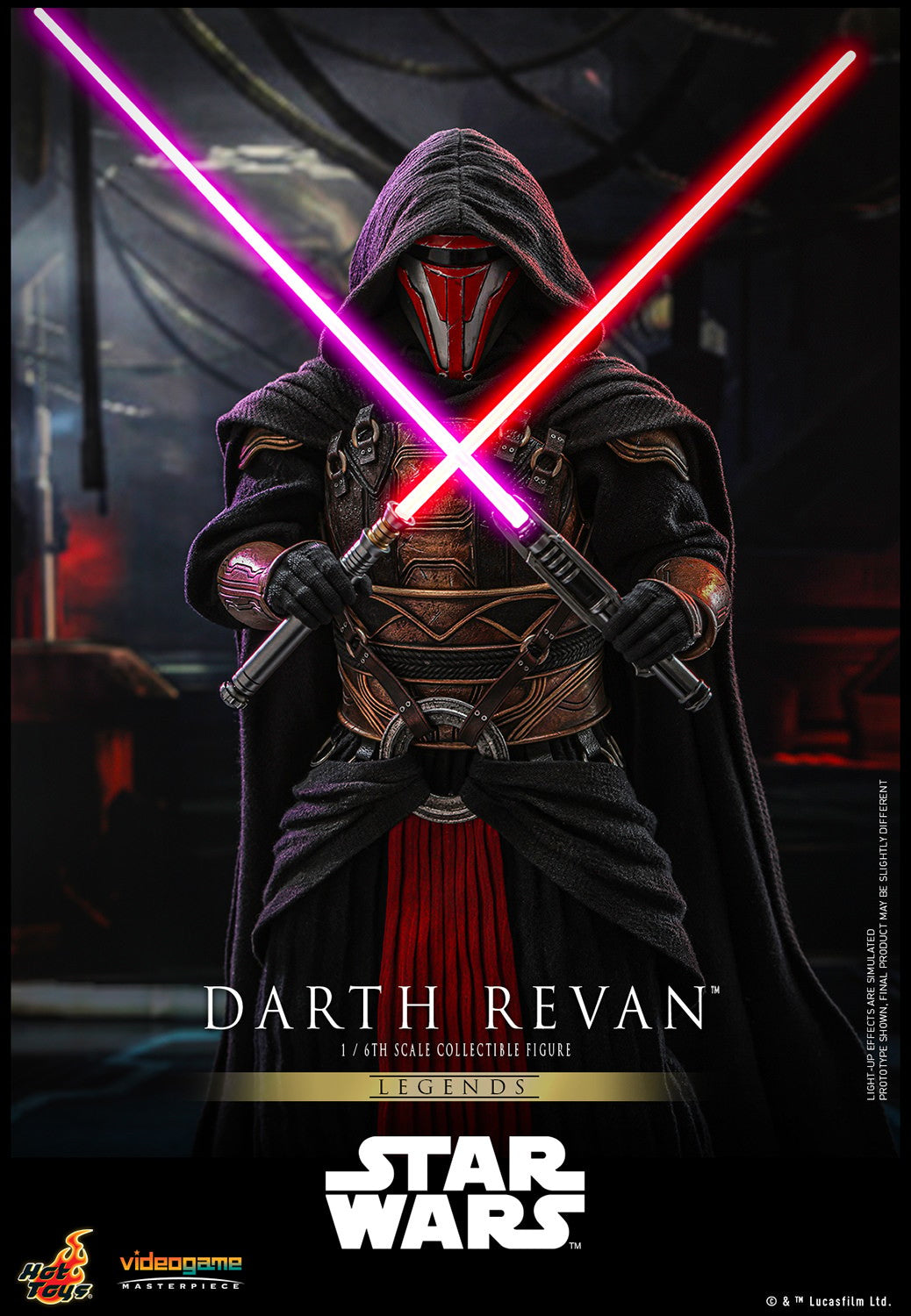 Hot Toys VGM62B Star Wars [Darth Revan] 1/6th Scale Collectible Figure (Exclusive Edition)