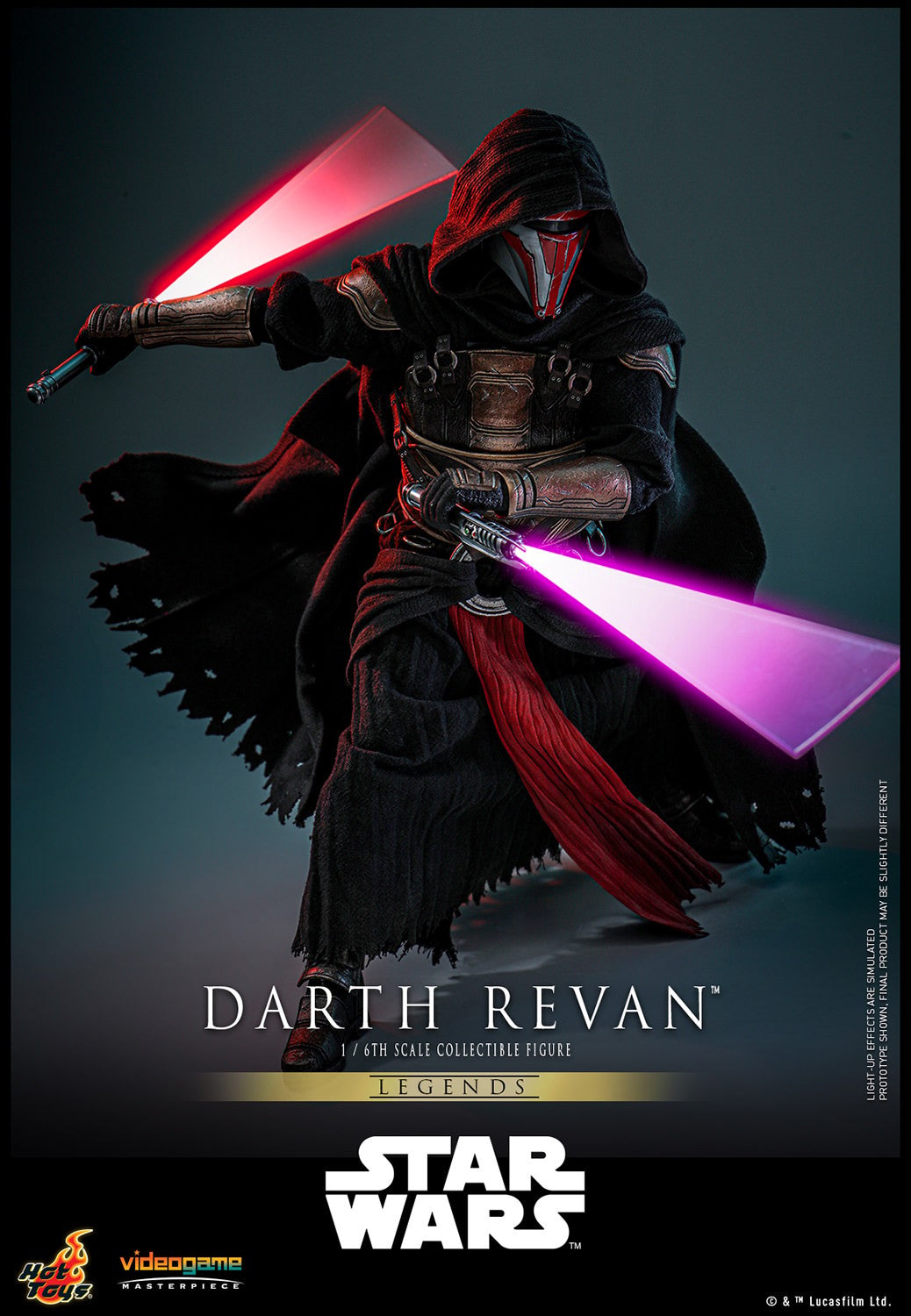 Hot Toys VGM62B Star Wars [Darth Revan] 1/6th Scale Collectible Figure (Exclusive Edition)
