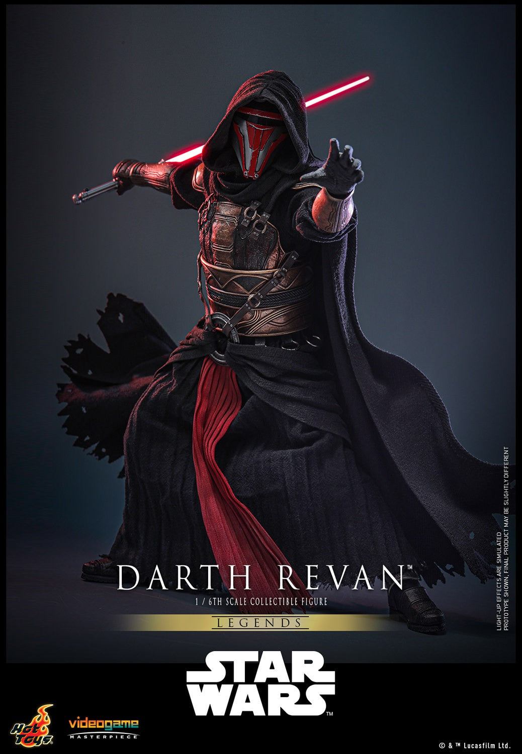 Hot Toys VGM62B Star Wars [Darth Revan] 1/6th Scale Collectible Figure (Exclusive Edition)