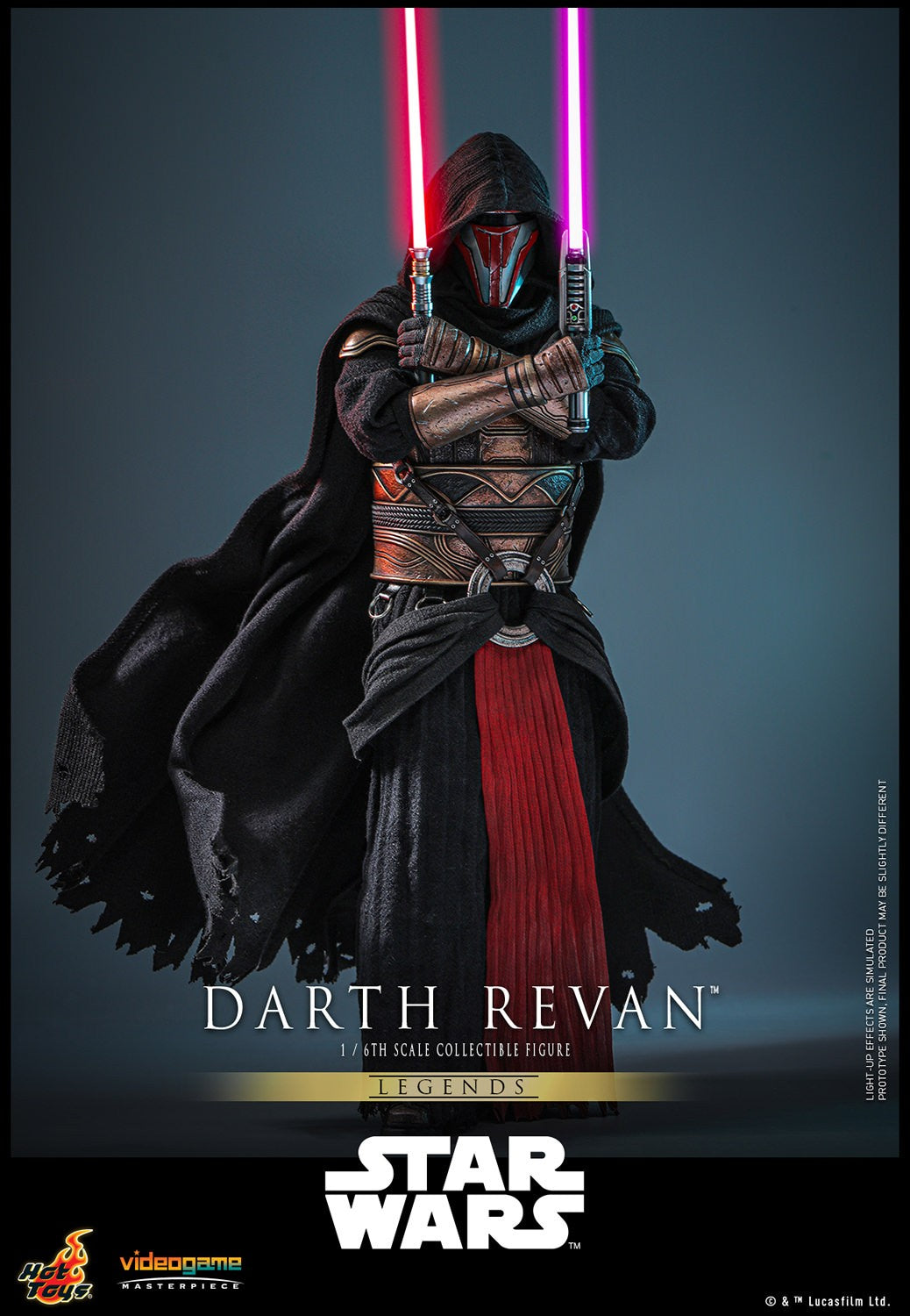 Hot Toys VGM62B Star Wars [Darth Revan] 1/6th Scale Collectible Figure (Exclusive Edition)