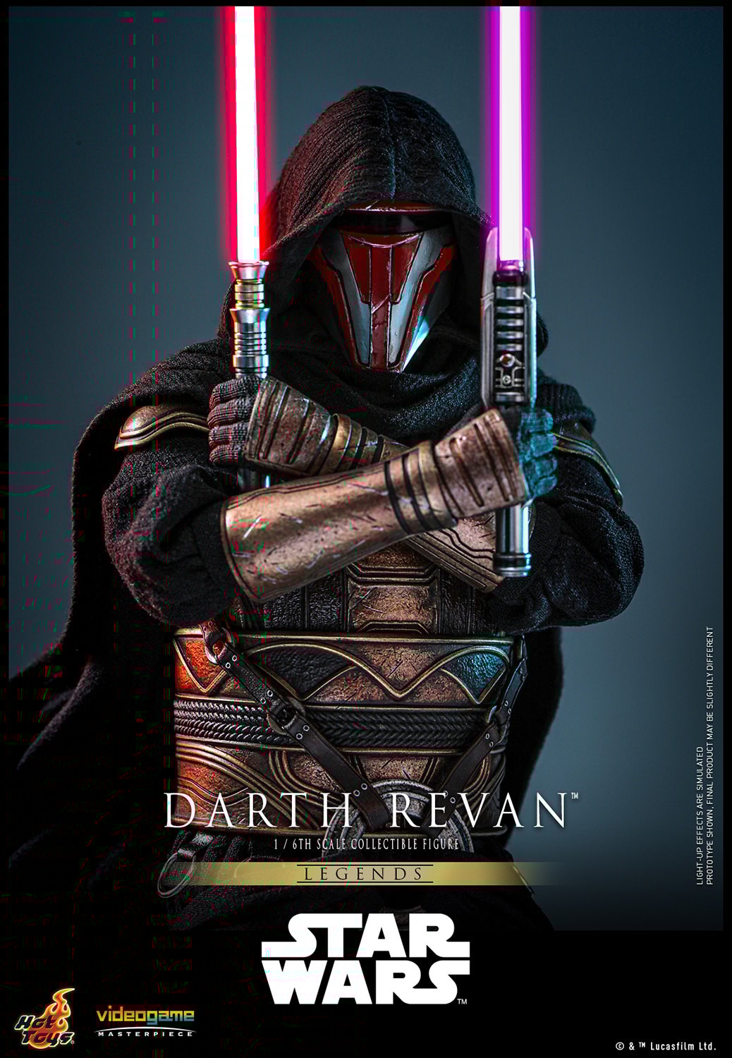 Hot Toys VGM62B Star Wars [Darth Revan] 1/6th Scale Collectible Figure (Exclusive Edition)