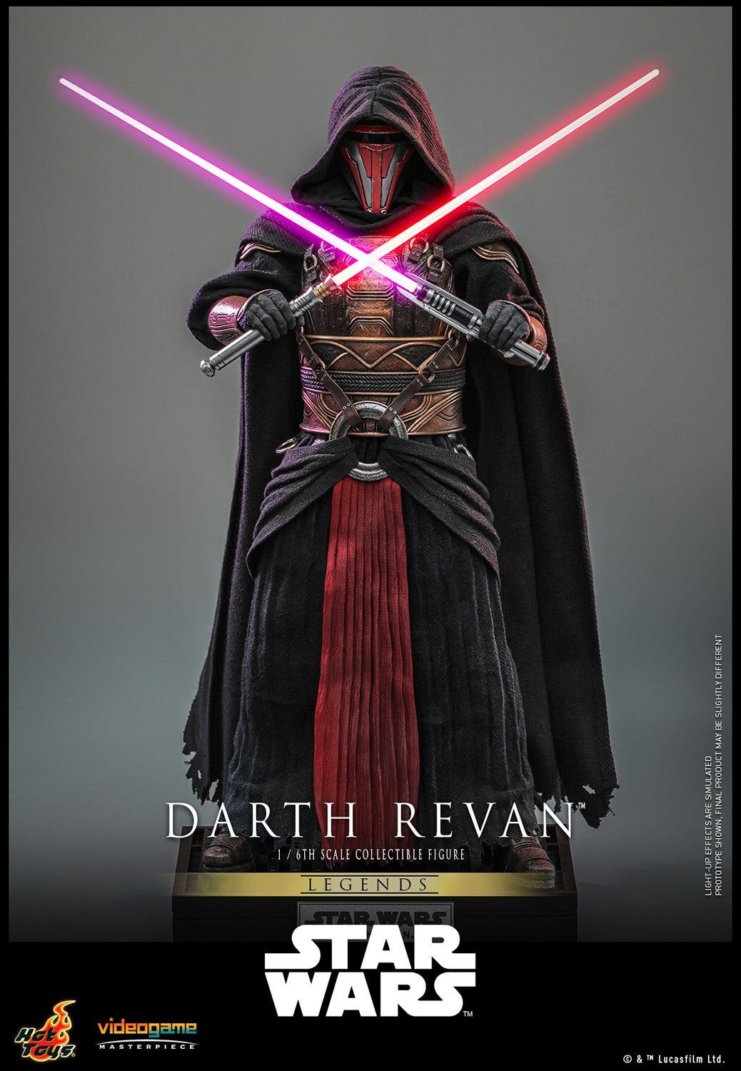 Hot Toys VGM62B Star Wars [Darth Revan] 1/6th Scale Collectible Figure (Exclusive Edition)
