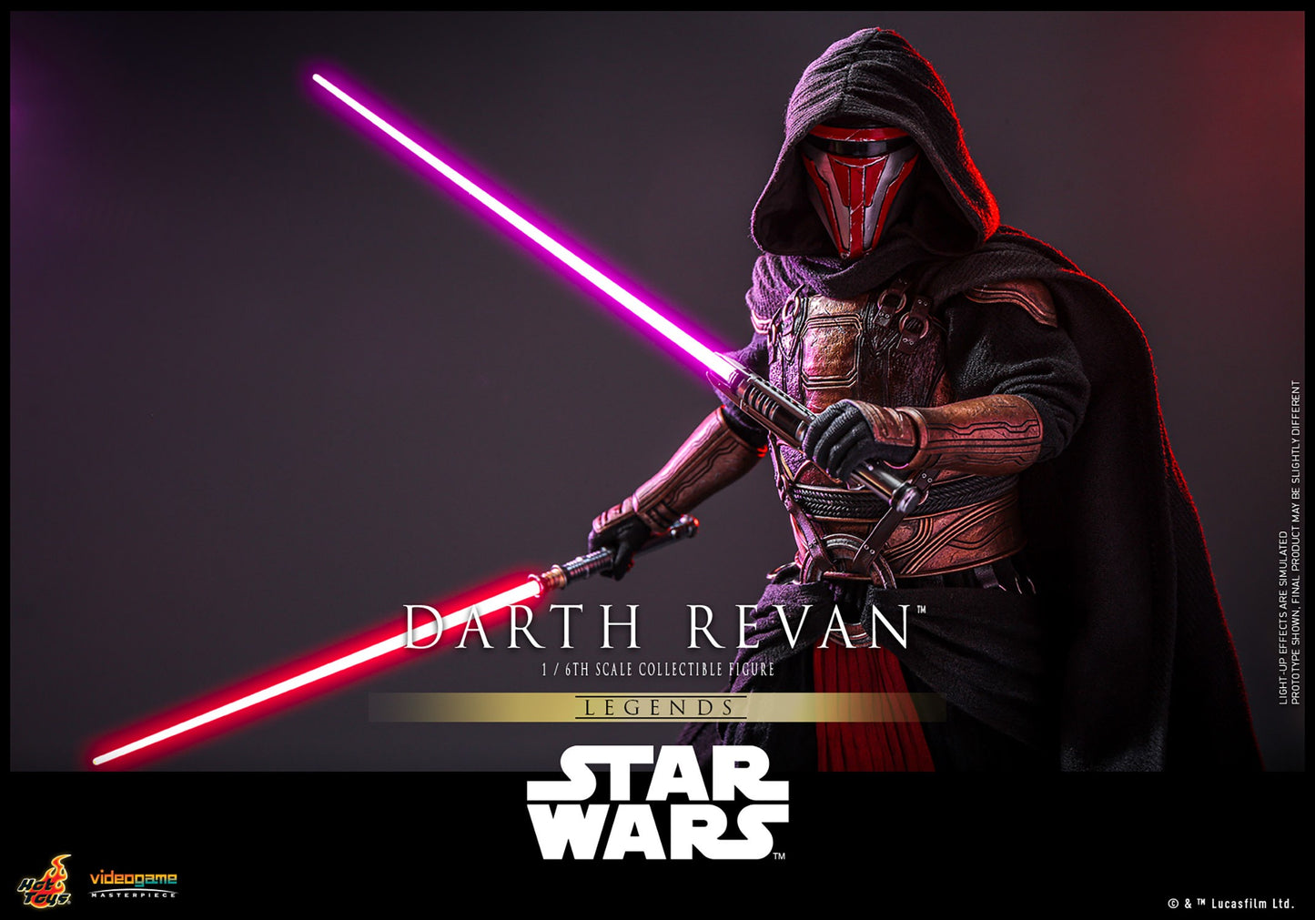 Hot Toys VGM62B Star Wars [Darth Revan] 1/6th Scale Collectible Figure (Exclusive Edition)