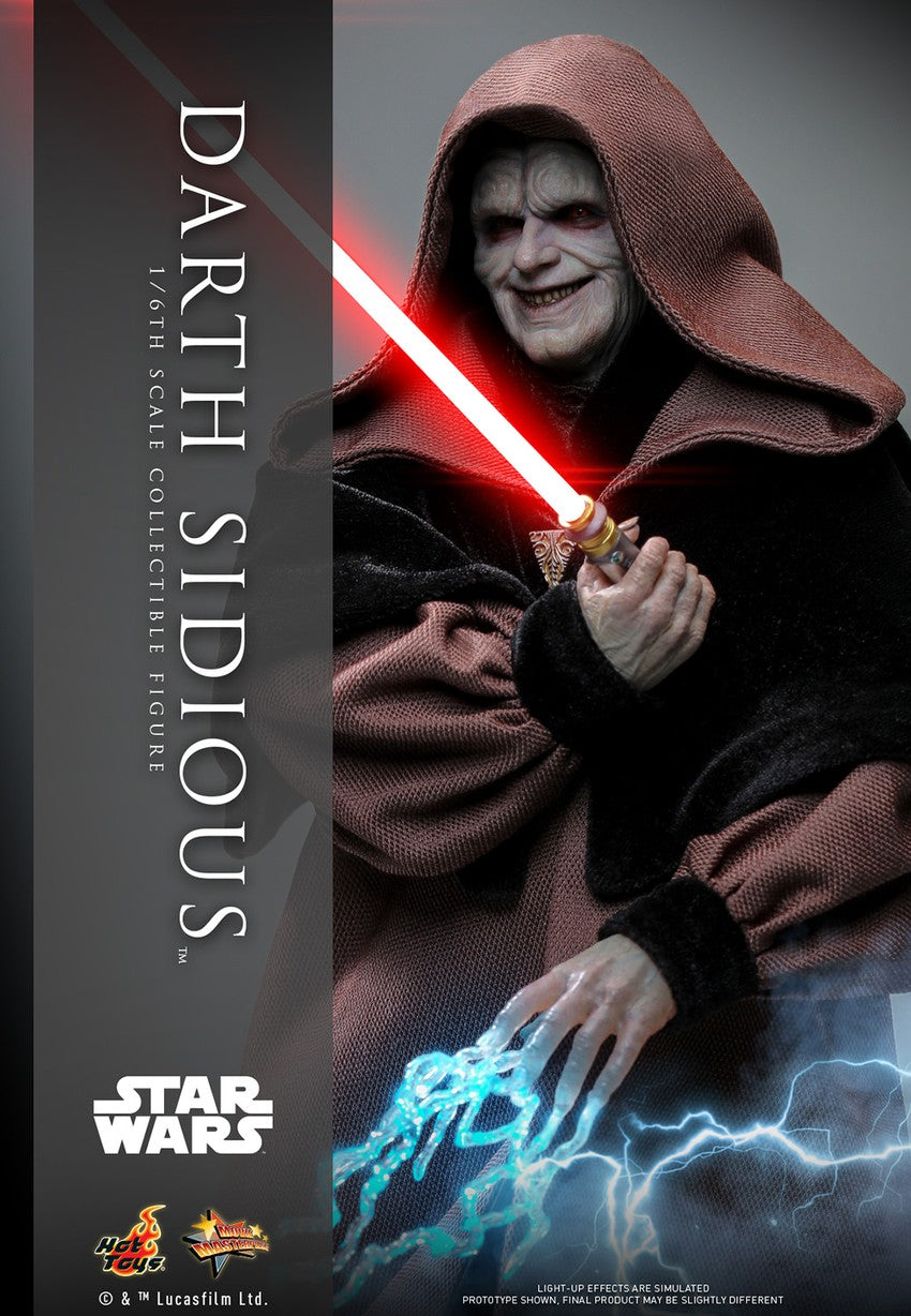 Hot Toys - MMS745B Star Wars Revenge of the Sith - Darth Sidious Exclusive Edition - 1/6 Scale Collectible Figure